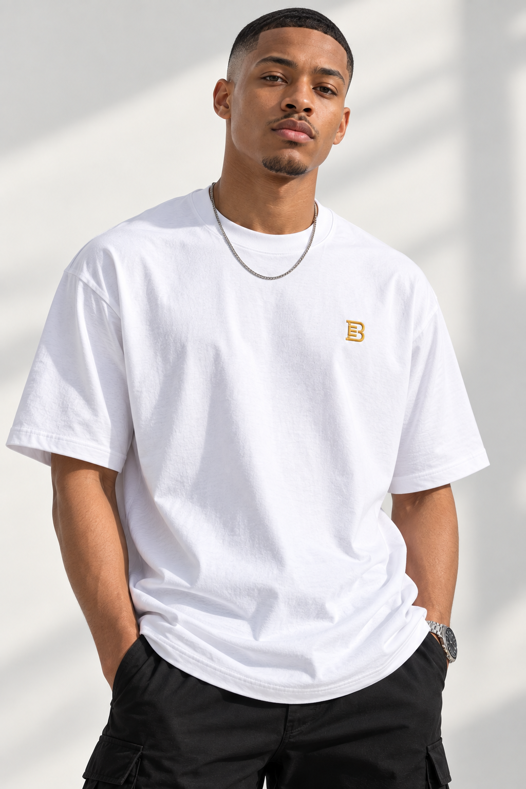 BOLDSTEP ESSENTIALS 12 OZ HEAVYWEIGHT PREMIUM TEE - Image 3